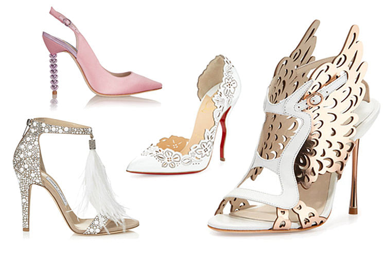 Glam Feathers & Glittery Wings: 10 Fabulous Heels For The Bride - Her ...