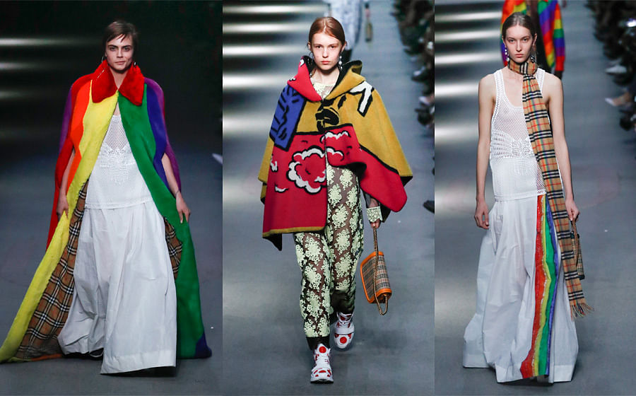Burberry pays homage to LGBT pride 
