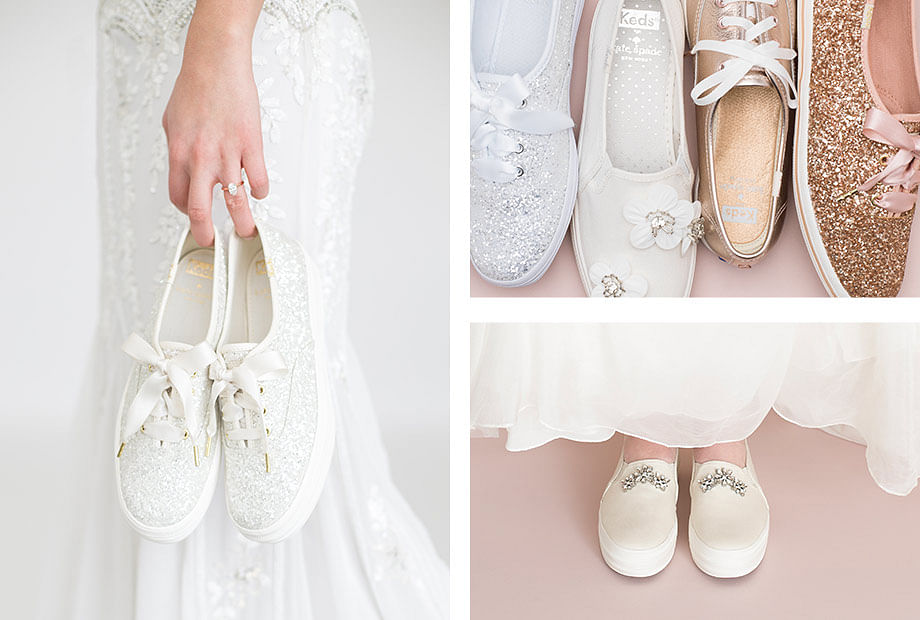 glitter bridal sneakers