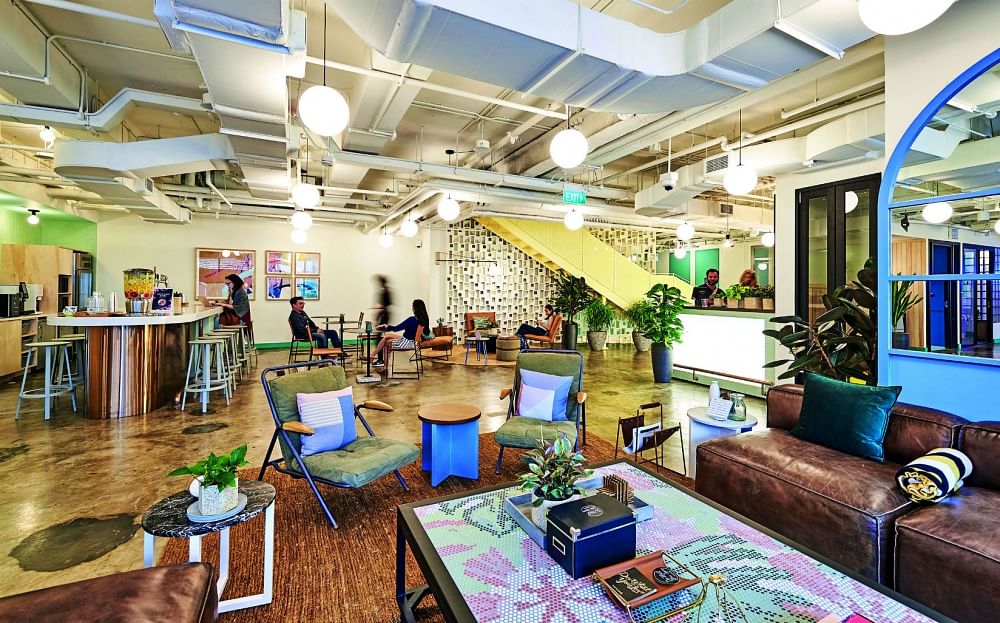 coworking spaces play space coolest direction community singapore wework technology