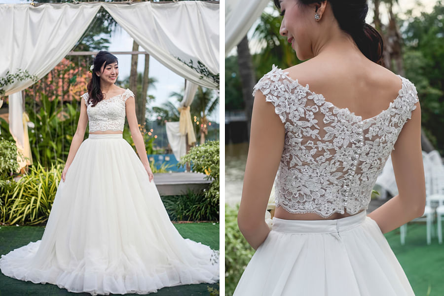 This new online wedding dress rental store makes gown