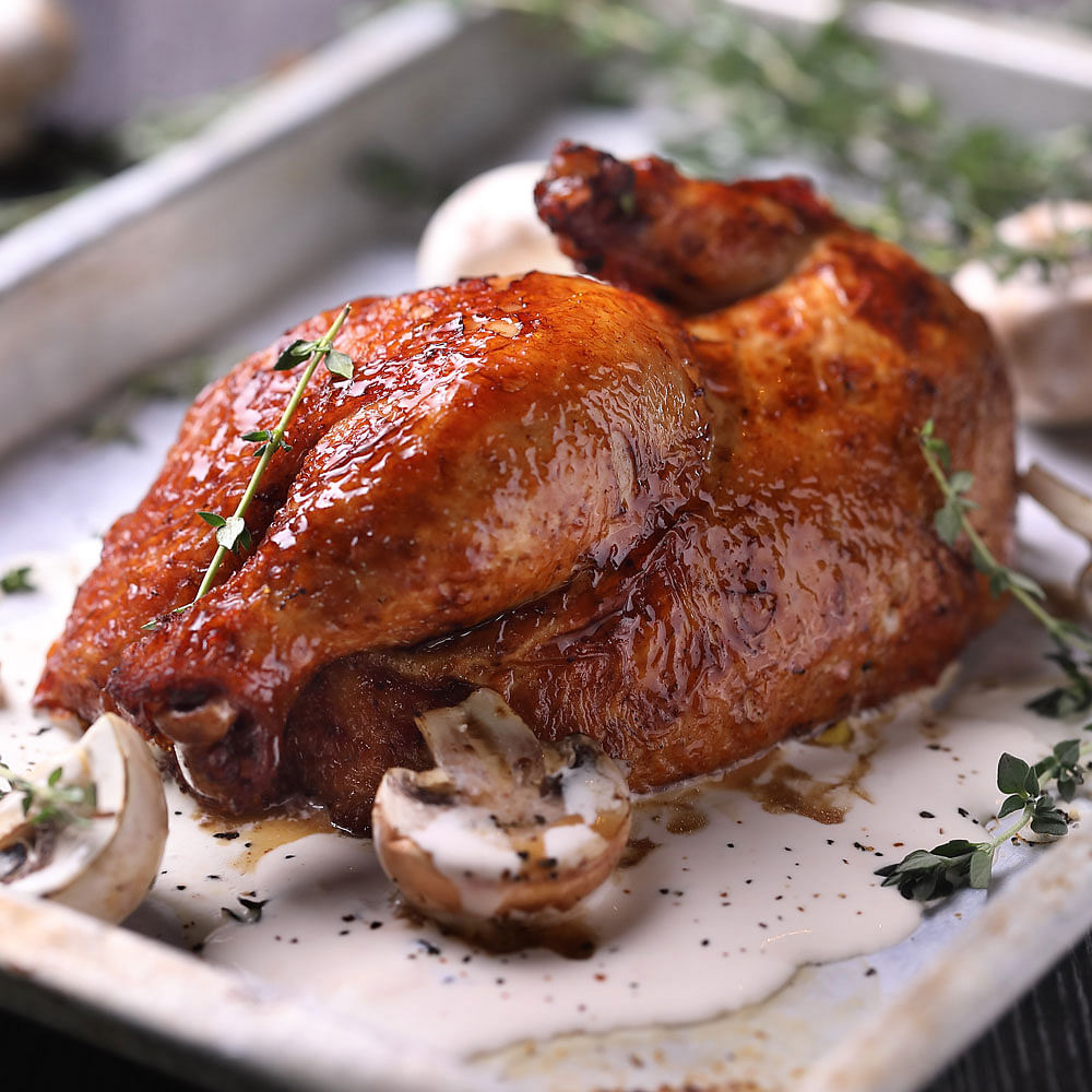 French roast chicken by Poulet 