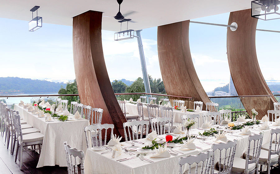 Intimate weddings with remarkable views: 3 unique Singapore venues you