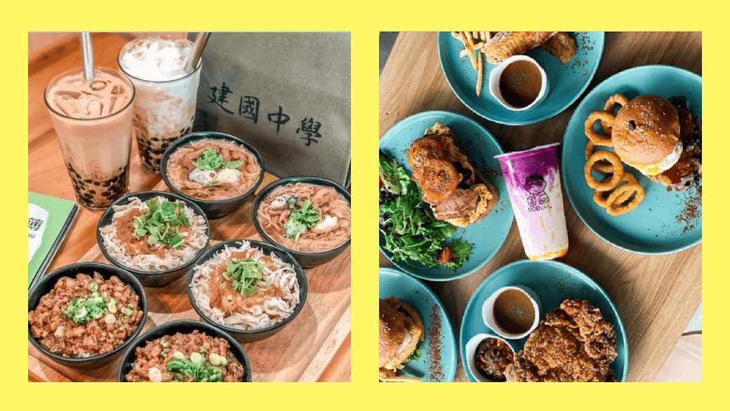 bubble tea hot food meal combo delivery