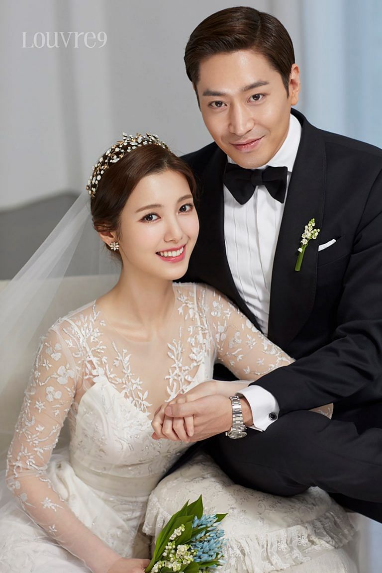 Wedding dress korean