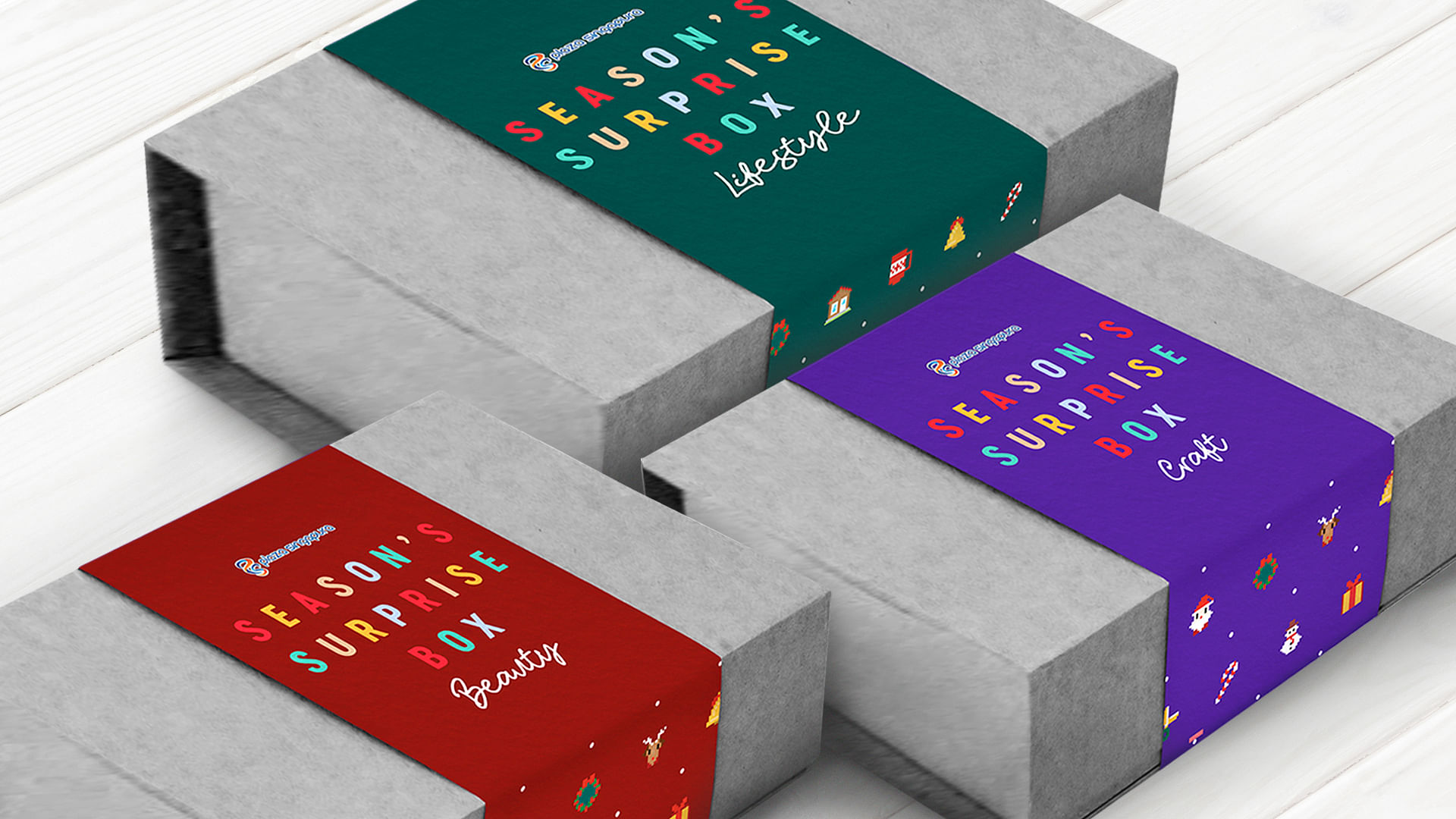 All Boxes Mockups