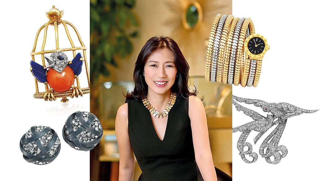 Vintage jewellery boutique owner Brenda Kang
