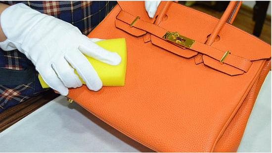 hermes bag cleaning service