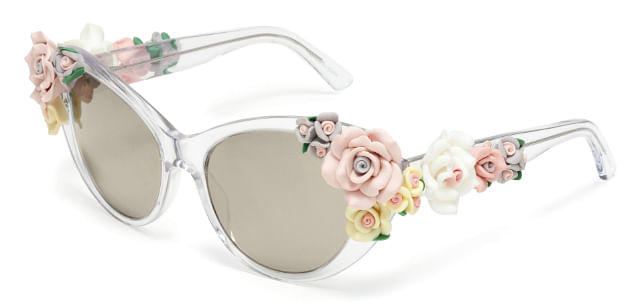dolce gabbana flower sunglasses