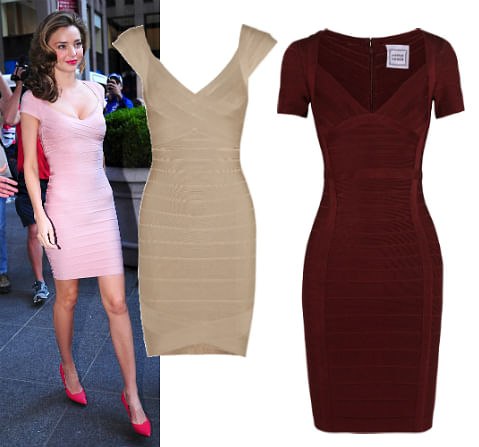 Trend: Bandage dresses, in the style of Miranda Kerr - Her World Singapore