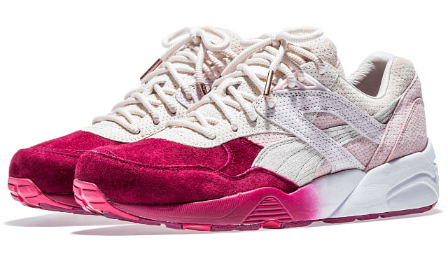 We love these Sakura pink sneakers 