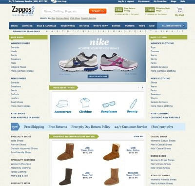 zappos luxury shoes