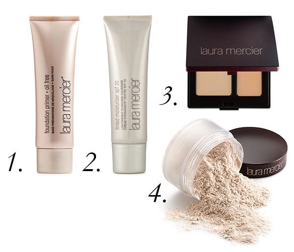 Get makeup ready in under 5 minutes with Laura Mercier 