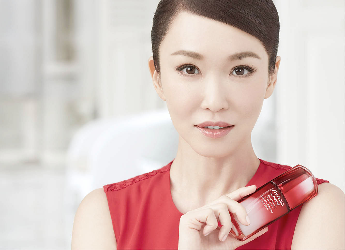 Shiseido Ultimune ambassador Fann Wong