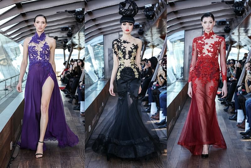 Jessica Minh Anh's infamous river catwalk 