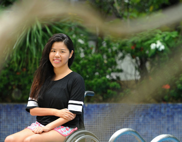 Yip Pin Xiu, Singapore paralympic swimmer