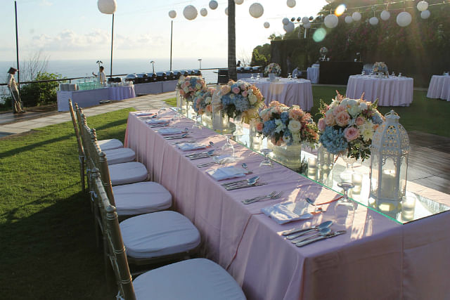 Pic Of The Day A Lovely Venue For Resort Weddings At The Edge Bali Her World Singapore